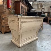 Patinated counter from the 19th century