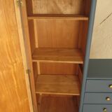 Asymmetrical wardrobe.
