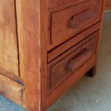 Meuble de métier, de bureau ancien 4 tiroirs
