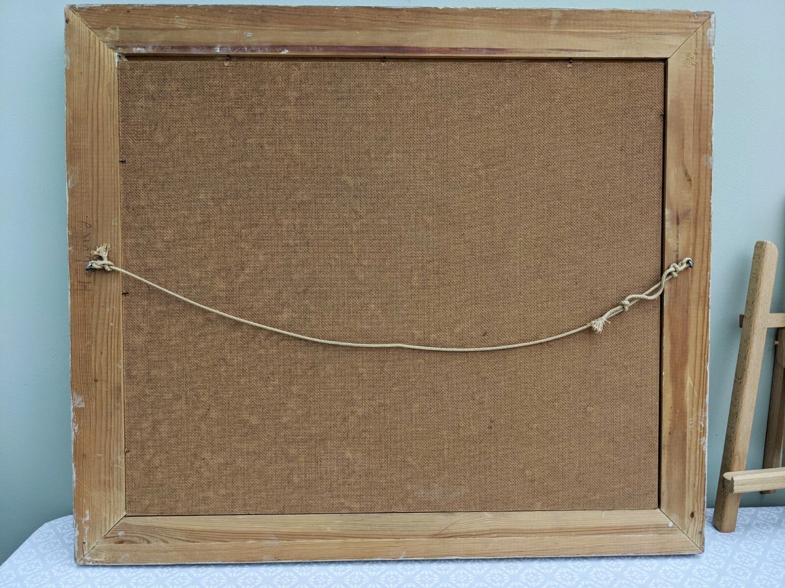 Mid Century Swedish Harbour Boat Oil Painting - 'Sunset Harbour'