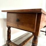 Large farm table - solid cherry - superb patina