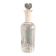 Flacon d’apothicaire ancien en verre, vers 1900
