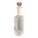 Flacon d’apothicaire ancien en verre, vers 1900
