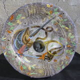 Gien earthenware dish rambouillet model