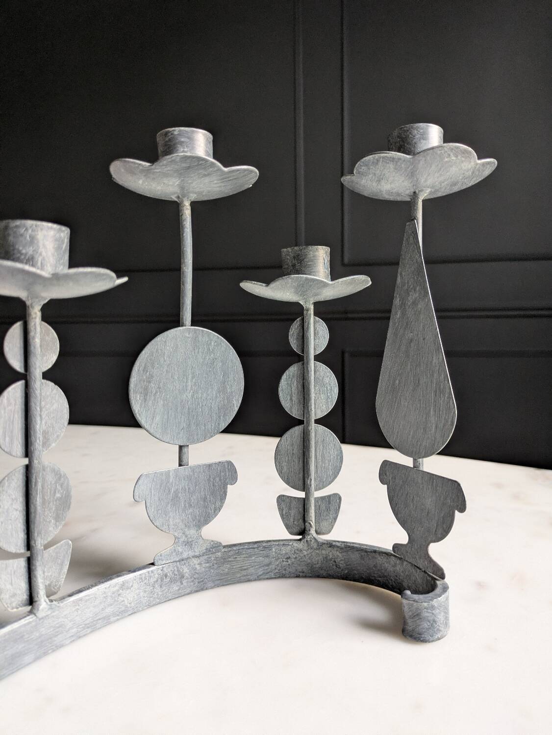 Table centre candle holders