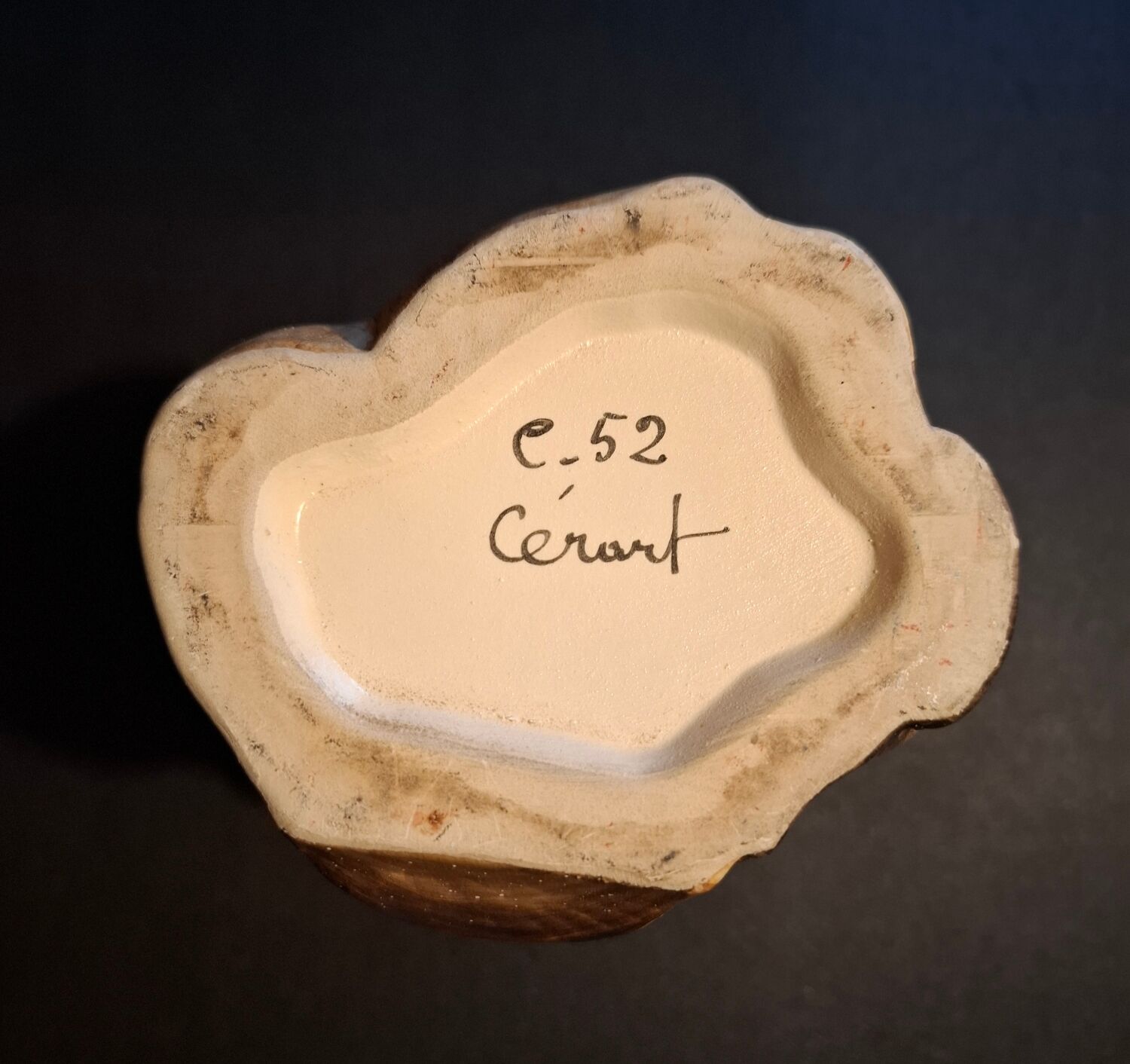 Monaco ceramic vase 1955