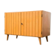 Sideboard with compass feet
