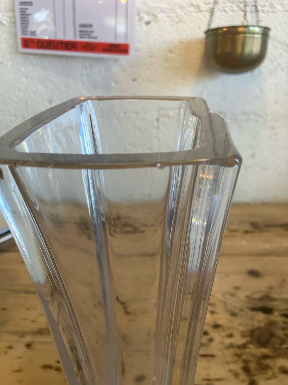 Large Vase Signed Daum France