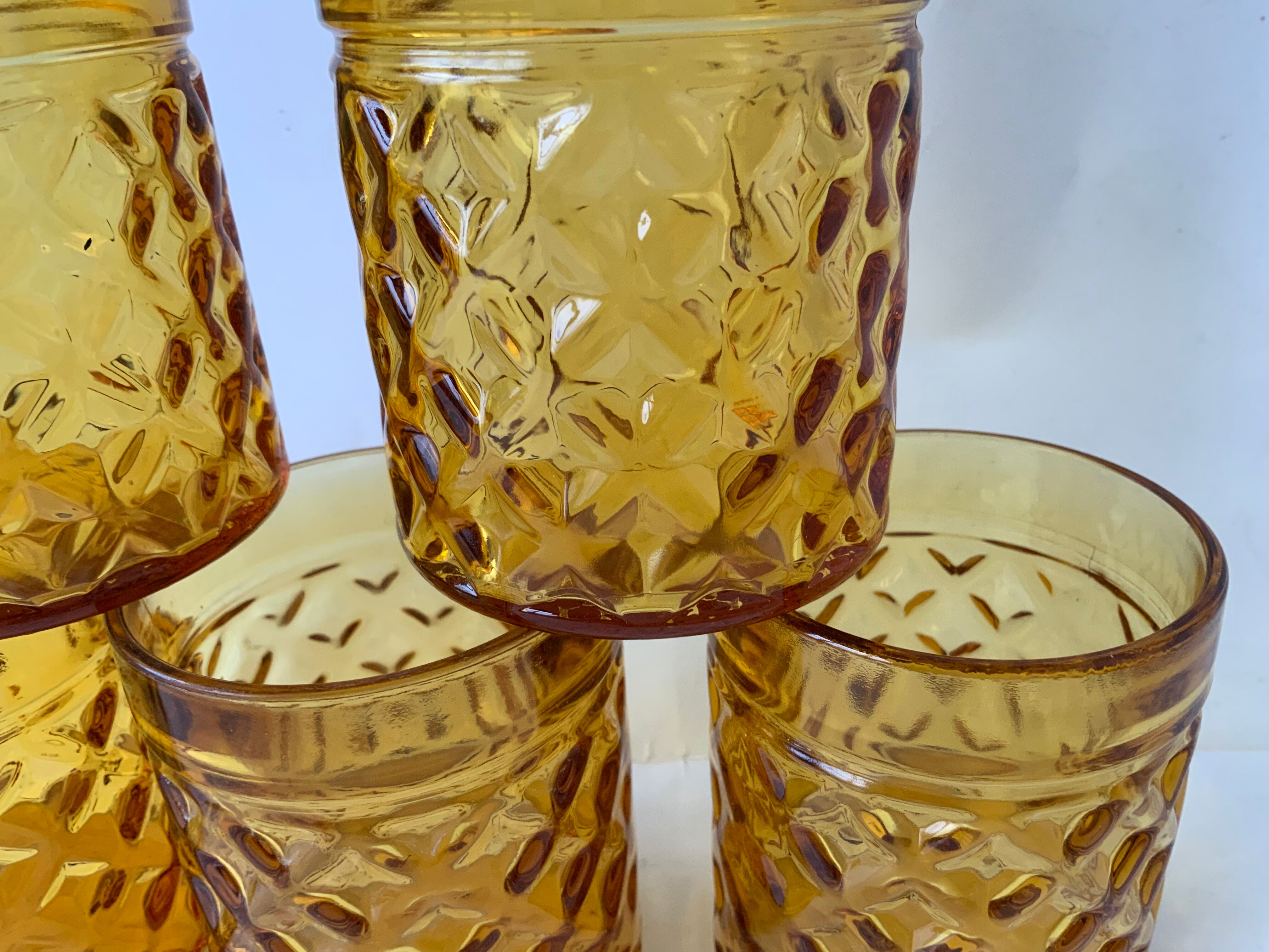 Pineapple glasses Selency x Monoprix Croisé Laroche