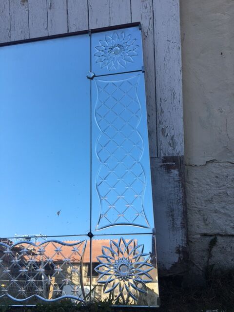 Miroir gravé