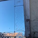 Engraved mirror
