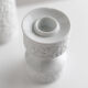 KPM West Germany Mid-Century Modern White China Set
