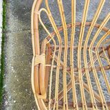 Fauteuil en rotin 1960