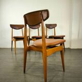 4 Sièges Mod.Ingrid de Stella Mobilier 1960