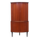 Mahogany corner cabinet, 1970s, Danish design, production: Denmark