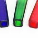 Set of 3 VEB glass vases