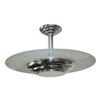 Art Deco ceiling chandelier
