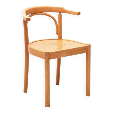 Vintage bistro chair in beech stain