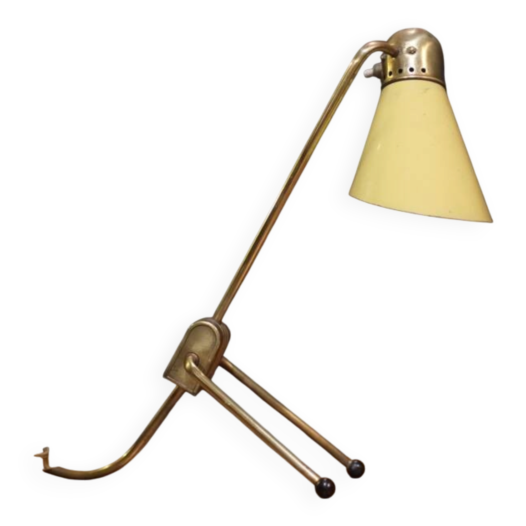 vintage Jumo lamp model cocotte very rare in brass