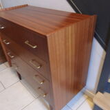 commode vintage en teck