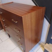 Vintage teak chest of drawers