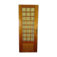 Solid oak glass door