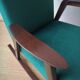Fauteuil à bascule vintage des années 50.