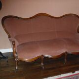 Bench and armchair Voltaire