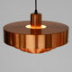 Pendant light Roulet by Jo Hammerborg for Fog & Mørup. Denmark 1960s.