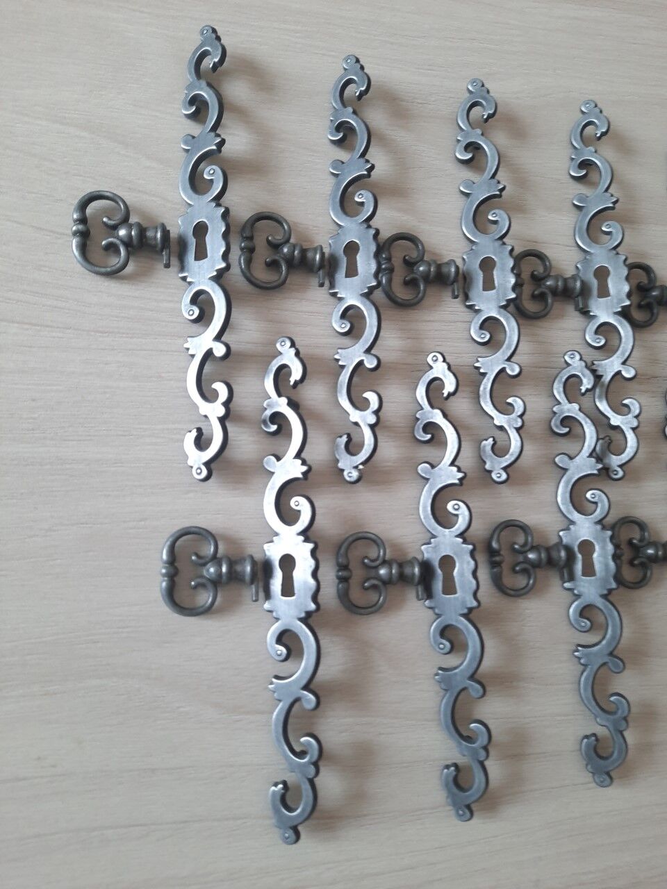 Set of 9 key entries