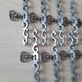 Set of 9 key entries