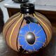 Mael: round ceramic vase from the Art Nouveau period with painted decoration.