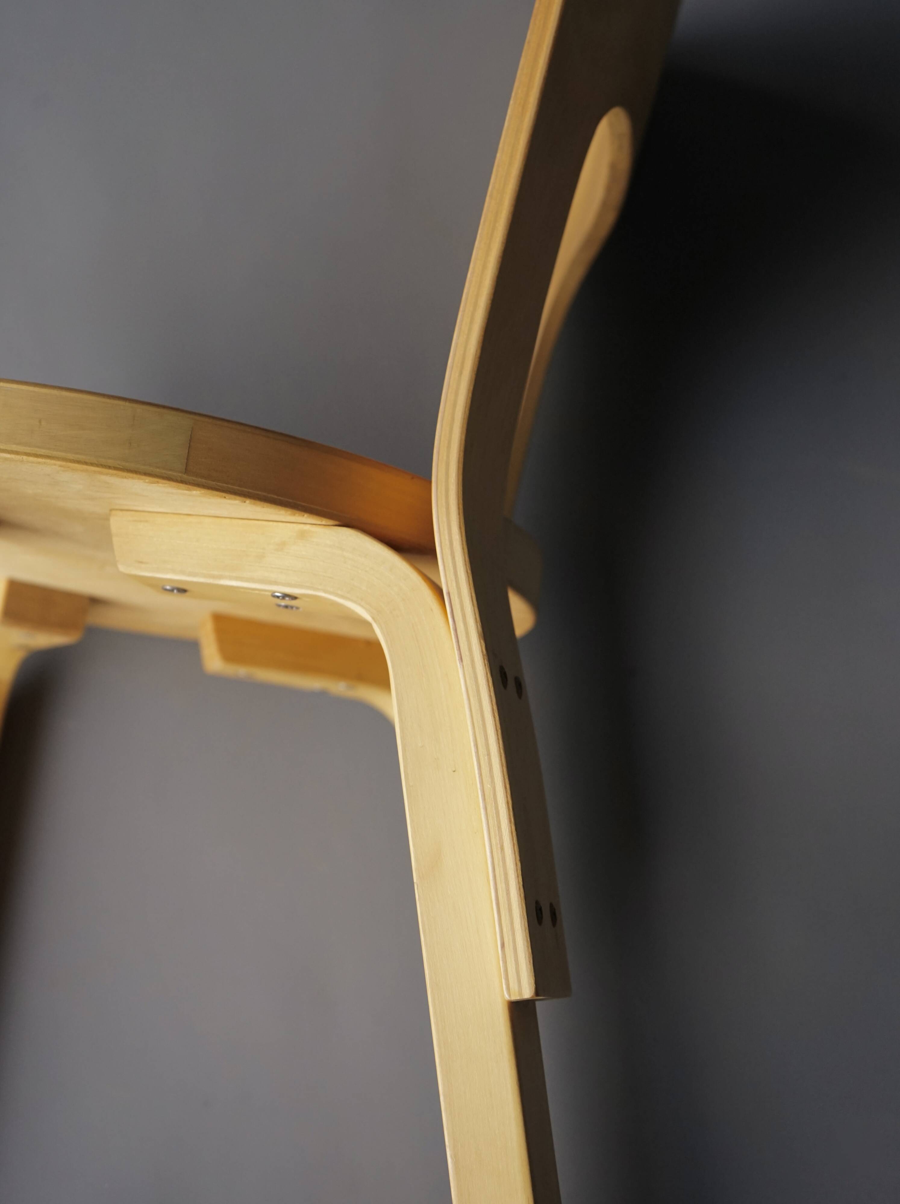 Model 66 chair by Alvar Aalto for Artek, 1980's