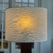 70s wooden lamp