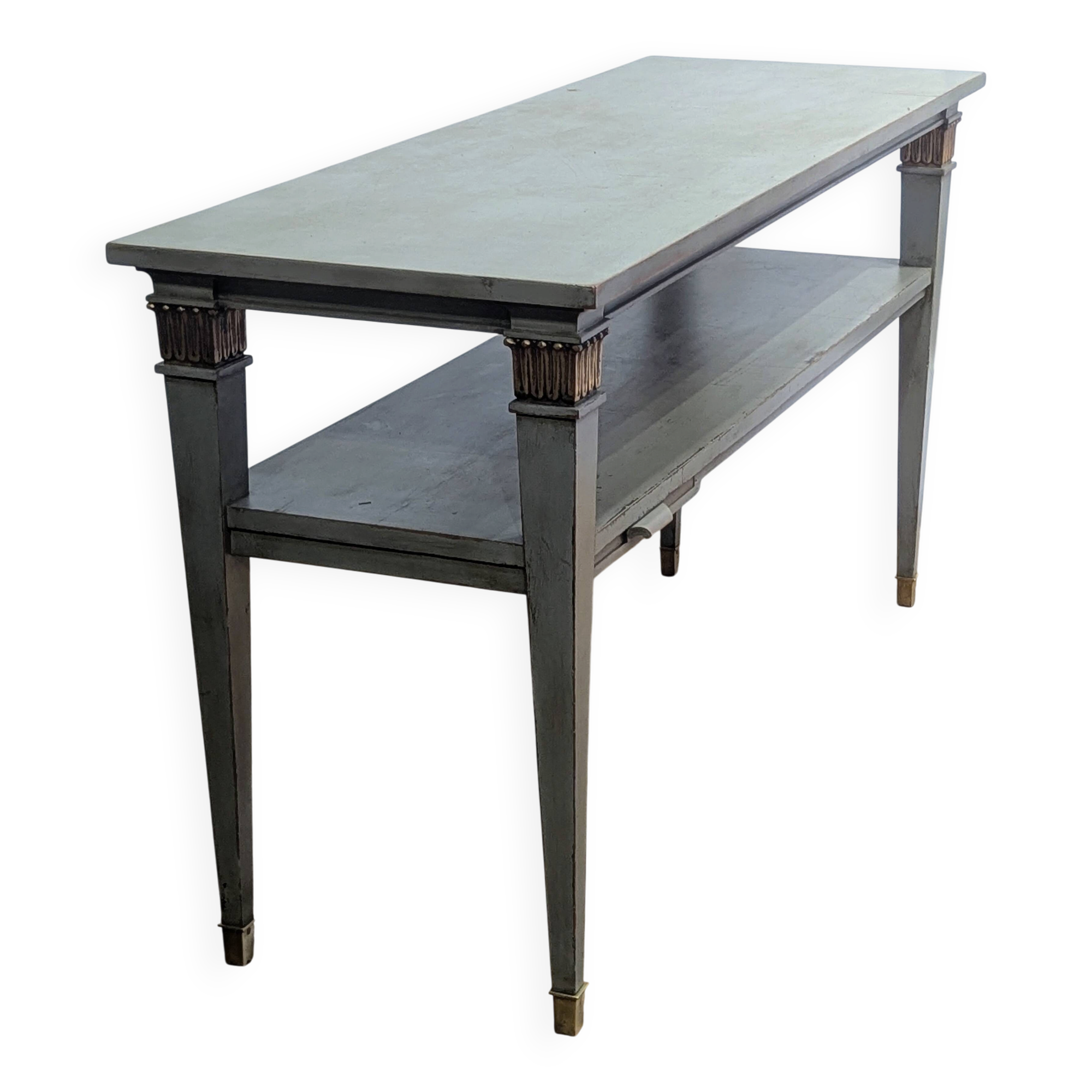 Console directoire patinée