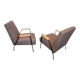 1 paire de fauteuils Pierre Guariche