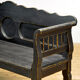 Antique pine bench, 1900s