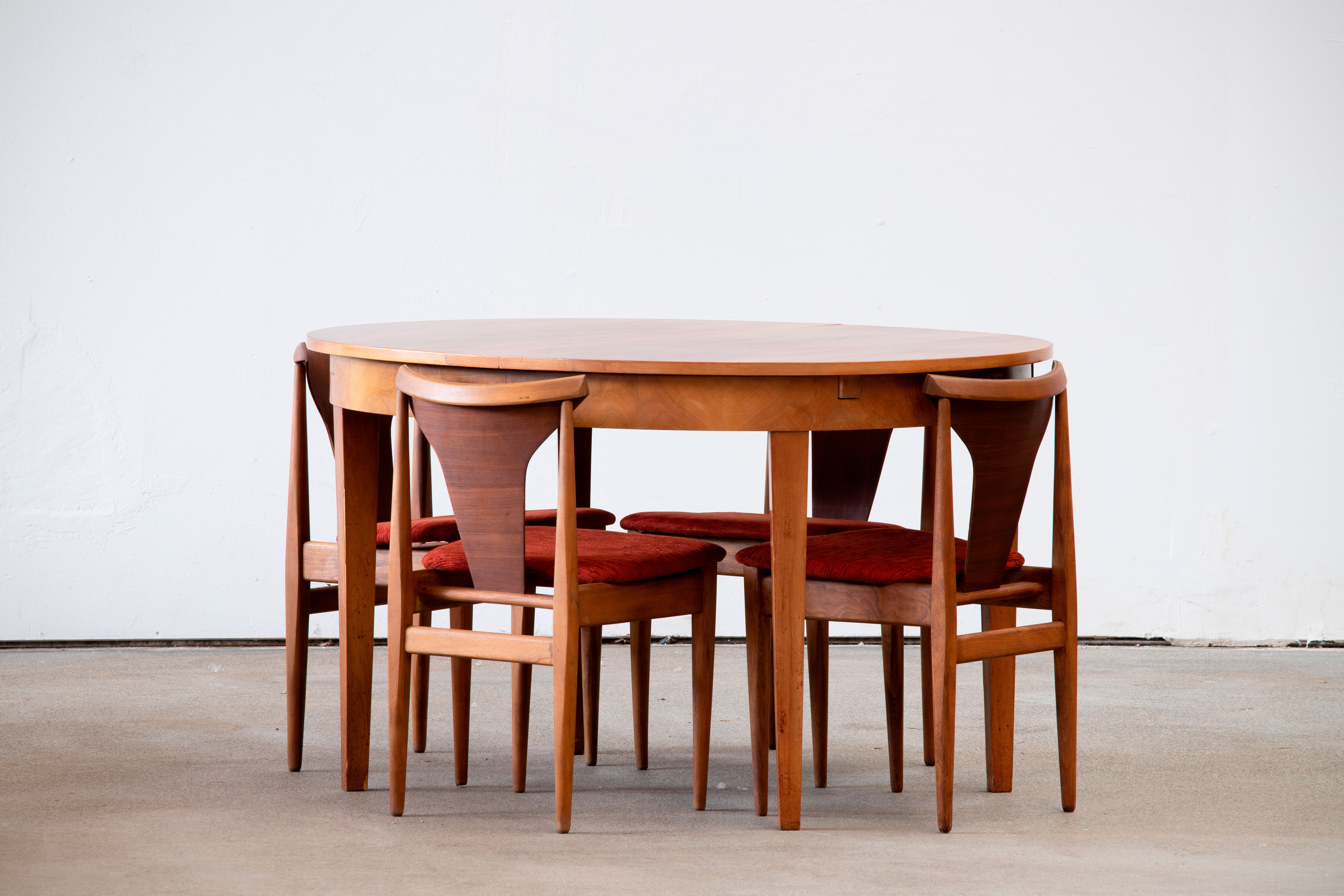 Scandinavian walnut table