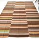 7x10 Soft Color Pastel Brown Vintage Rug, 210x291Cm SK 2356