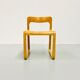Lot de 4 chaises traîneau italiennes d'époque en hêtre contreplaqué moulé