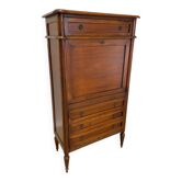 Louis XVI style walnut secretary