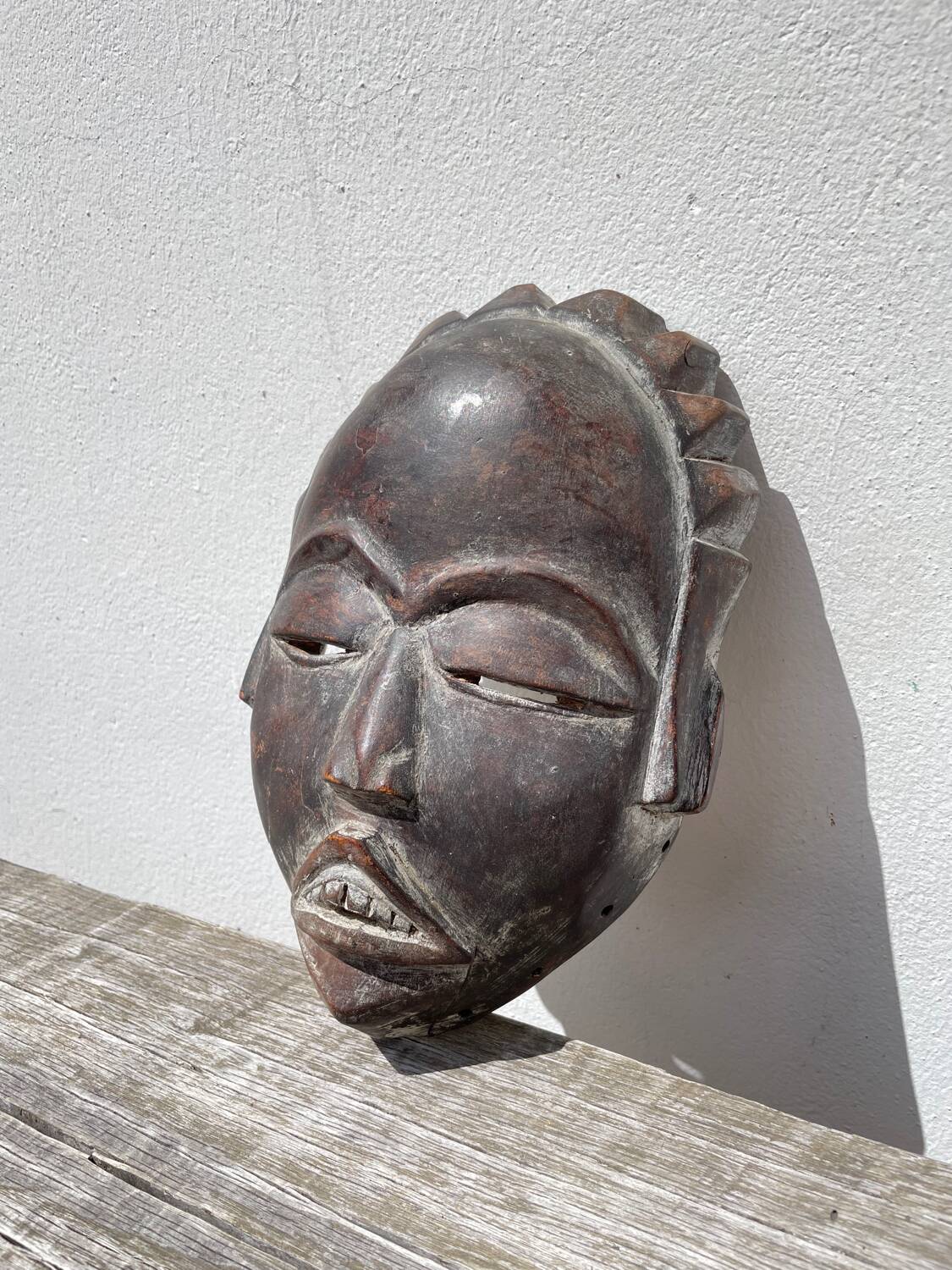 Minimalist African mask