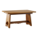 Mid-century brutalist dining table, made of oak, Danish craftsmanship, 1950s.