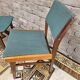 Paire de chaises scandinaves en teck 1960