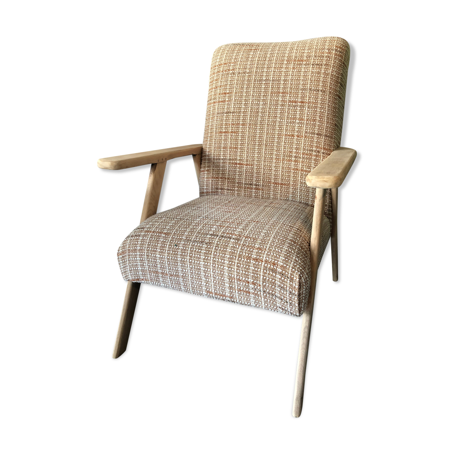 Vintage armchair feet raw compass