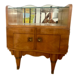 Italian marquetry bedside table