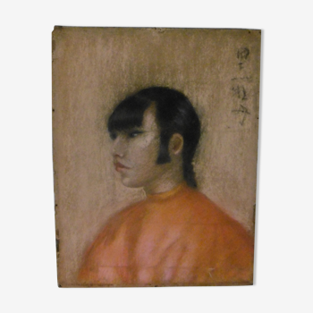 Portrait jeune chinoise - années 50