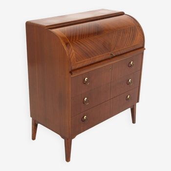 Scandinavian mahogany secretary, Sweden, 1950