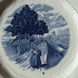 6 dessert plates Moulin des loups Amage