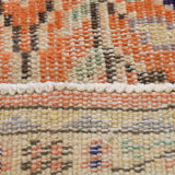 Vintage runner rug, 74x314cm